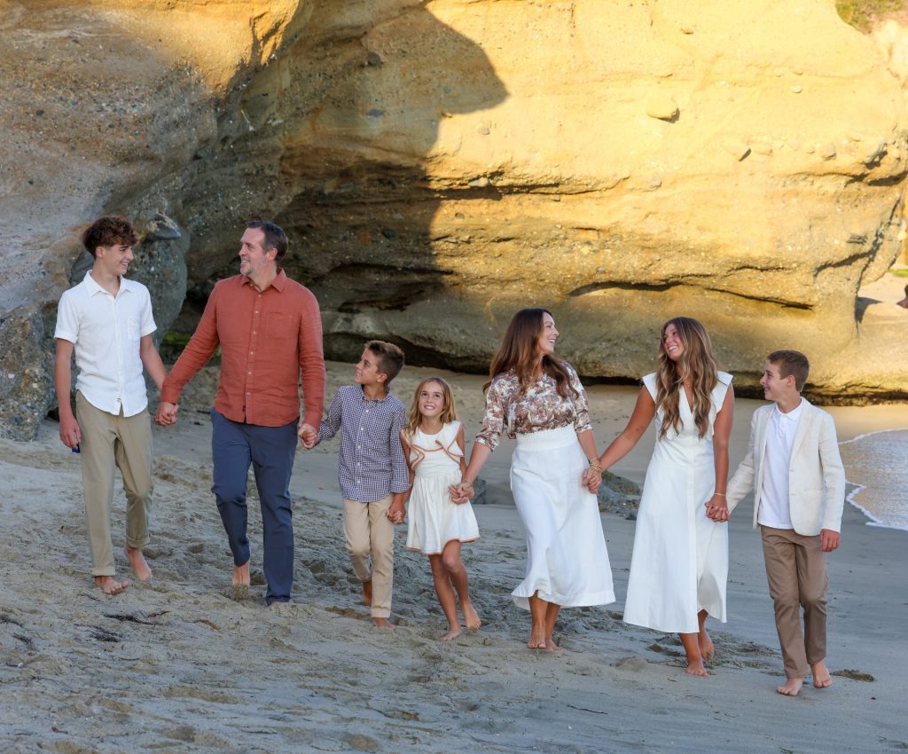 Dr. Daines with family